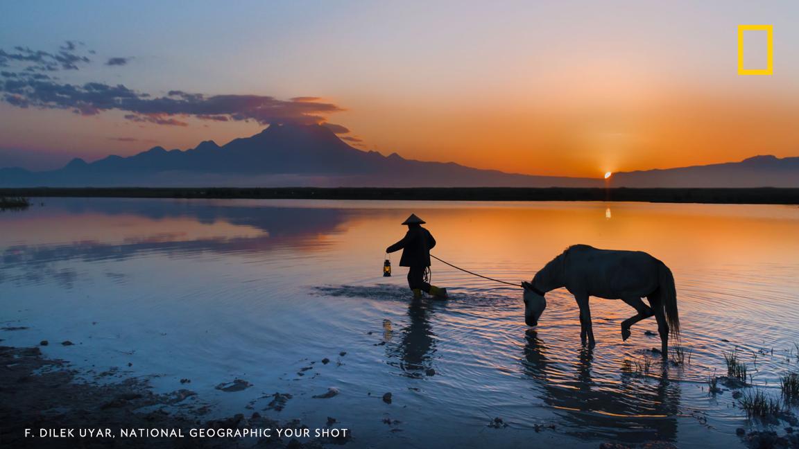 “This place lays down in the piedmont of the imposing Mount Erciyes," writes photographer F. Dilek Uyar, who captured this moment in Kayseri, Turkey. https://on.natgeo.com/2oUbJmF