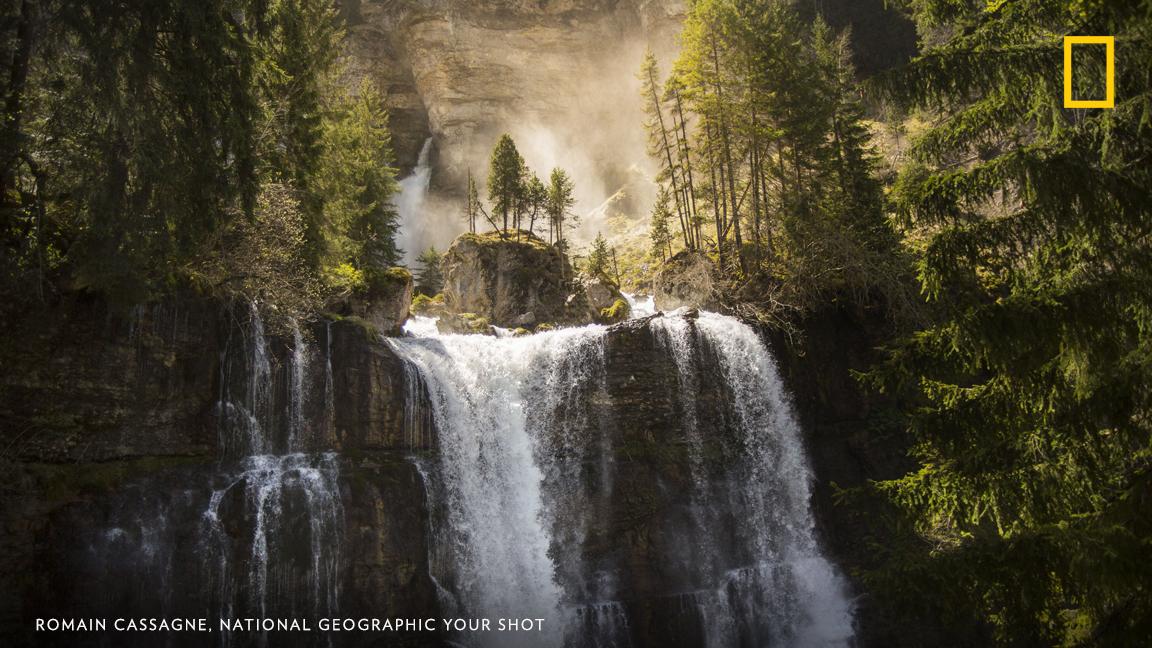 “We arrived to this wonder waterfall in an amazing show,” writes Your Shot photographer Romain Cassagne of the Saint-Même waterfall in the Chartreuse Regional Natural Park. “During the month of April, the light was perfect to make this picture.” https://on.natgeo.com/2U1dc7Q